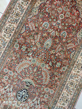 Charger l'image dans la galerie, Tapis Cachemire soie noué main n°33_156×91