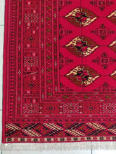 Charger l'image dans la galerie, Tapis Torkaman noué main n°19006_185×130