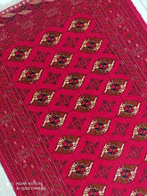 Charger l'image dans la galerie, Tapis Torkaman noué main n°19006_185×130