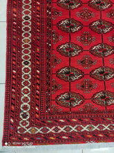 Charger l'image dans la galerie, Tapis Torkaman noué main n°19264_200×140