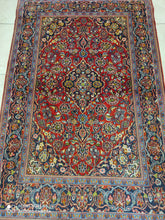 Charger l'image dans la galerie, Tapis Antique Kachan noué main n°17320_162×107