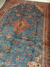 Charger l'image dans la galerie, Grand Tapis Sarouk fait main n°16253_355×245