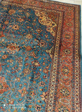 Charger l'image dans la galerie, Grand Tapis Sarouk fait main n°16253_355×245