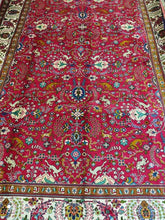 Charger l'image dans la galerie, Grand Tapis Tabriz fait main n°14327_342×252