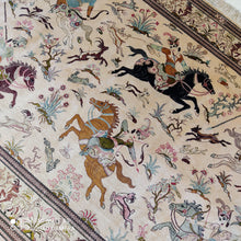 Charger l'image dans la galerie, TAPIS Ghom soie fait main n°14500_200×133