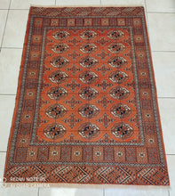 Charger l'image dans la galerie, Tapis Torkaman tissé main n°7576_159×115