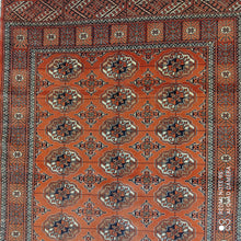 Charger l'image dans la galerie, Tapis Torkaman tissé main n°7576_159×115