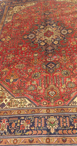 Grand Tapis Tabriz fait main n°6010_333×252