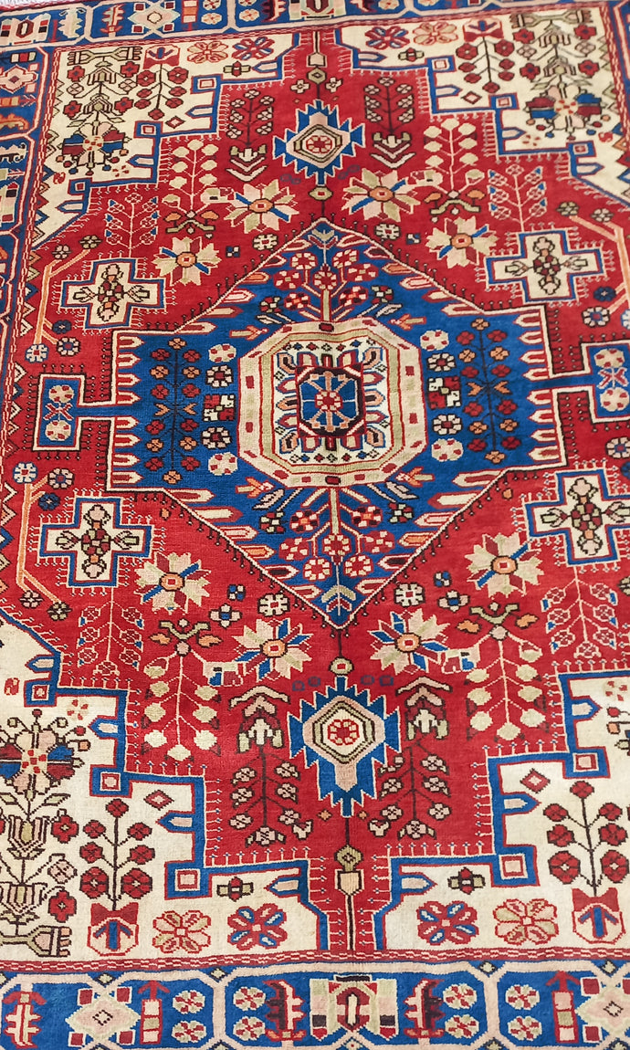 Tapis Nahavand fait main n°18724_198×144