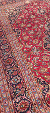 Charger l'image dans la galerie, Grand Tapis Kachan tissé main n°12390_400×293
