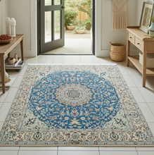 Charger l'image dans la galerie, TAPIS carré Nain tissé main n°18816_147×147
