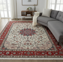Charger l'image dans la galerie, Grand Tapis Ispahan tissé main n°16463_305×205
