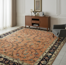Charger l'image dans la galerie, GRAND Tapis Tabriz Panjaraj noué main n°18848_265×200
