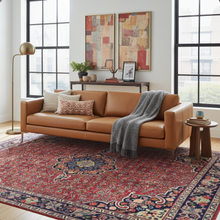 Charger l'image dans la galerie, GRAND Tapis Bidjard fait main n°11894_300×196
