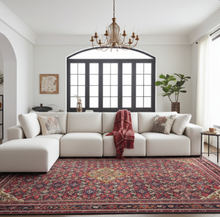 Charger l'image dans la galerie, GRAND Tapis Antique Hosseinabad tissé main n°11139_305×210
