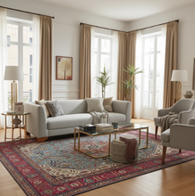 Charger l'image dans la galerie, GRAND Tapis Tabriz fait main n°12323_290×200
