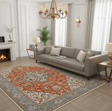 Charger l'image dans la galerie, Grand Tapis Tabriz tissé main n°16441_285×195
