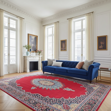 Charger l'image dans la galerie, Grand Tapis Moud tissé main n°13050_302×220
