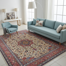 Charger l'image dans la galerie, Grand Tapis Zabol tissé main n°13750_308×207
