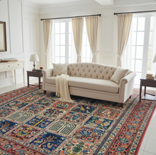 Charger l'image dans la galerie, Grand Tapis Bakhtiar noué main n°15130_284×205
