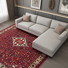 Charger l'image dans la galerie, Grand Tapis Hosseinabad noué main n°11136_292×195

