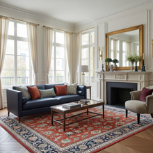 Charger l'image dans la galerie, Grand Tapis Sarouk fait main n°16600_290×200
