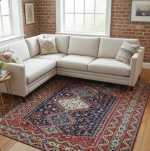 Charger l'image dans la galerie, Grand Tapis Yalameh fait main n°11374_308×208
