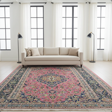 Charger l'image dans la galerie, Grand Tapis Kachmar noué main n°11279_302×196
