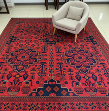 Charger l'image dans la galerie, TAPIS AFGHAN TISSE MAIN n°12_233×178
