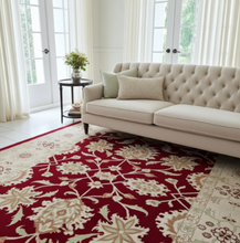 Charger l'image dans la galerie, Grand Tapis Mahalat tissé main n°12784_297×215
