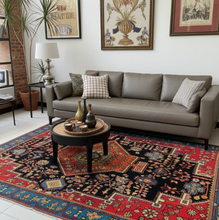 Charger l'image dans la galerie, TAPIS Nahavand noué main n°11966_238×145
