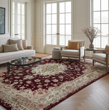 Charger l'image dans la galerie, Tapis Tabriz Panja Raj tissé main n°15991_236×167
