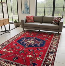Charger l'image dans la galerie, Tapis Afchar fait main n°17111_253×160
