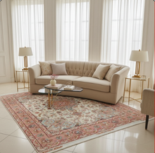 Charger l'image dans la galerie, Tapis Tabriz tissé main n°18520_200×158
