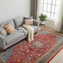 Charger l&#39;image dans la galerie, Tapis Sarouk fait main n°2023_240×130
