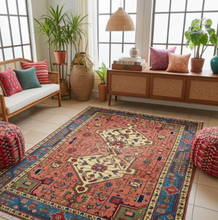 Charger l'image dans la galerie, Tapis Nahavand tissé main n°17126_225×150
