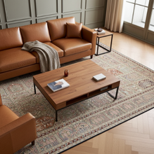 Charger l'image dans la galerie, TAPIS CACHEMIRE soie tissé main n°55_302×212
