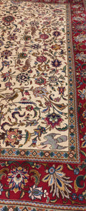 Grand Tapis Tabriz fait main n°16088_347×250