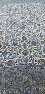 Grand tapis Kachan fait main n°8930_394×280