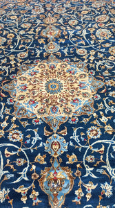 Grand Tapis Kachan fait main n°7871_427×292