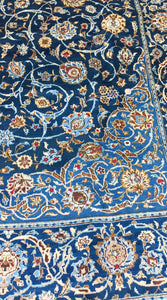 Grand Tapis Kachan fait main n°7871_427×292