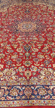 Charger l'image dans la galerie, Grand tapis Nadjafabad fait main n°12360_384×280
