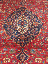 Charger l'image dans la galerie, Grand Tapis Kachan fait main n°9706_408×303
