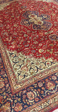 Charger l'image dans la galerie, Grand tapis Tabriz fait main n°12374_390×300
