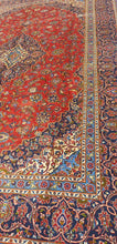 Charger l'image dans la galerie, Grand Tapis Kachan fait main n°11366_414×300
