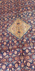 Grand Tapis Mahal tissé main n°8203_385×300