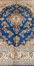 Charger l'image dans la galerie, Grand tapis Sarouk fait main n°7048_363×272

