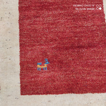 Charger l'image dans la galerie, Tapis Gabbeh noué main n°1344_160×60
