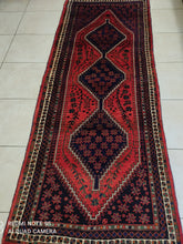 Charger l'image dans la galerie, Tapis Ghachghai tissé main n°12135_270×100
