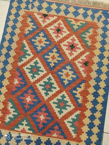 Kilim Khorassan fait main n°19729_122×89